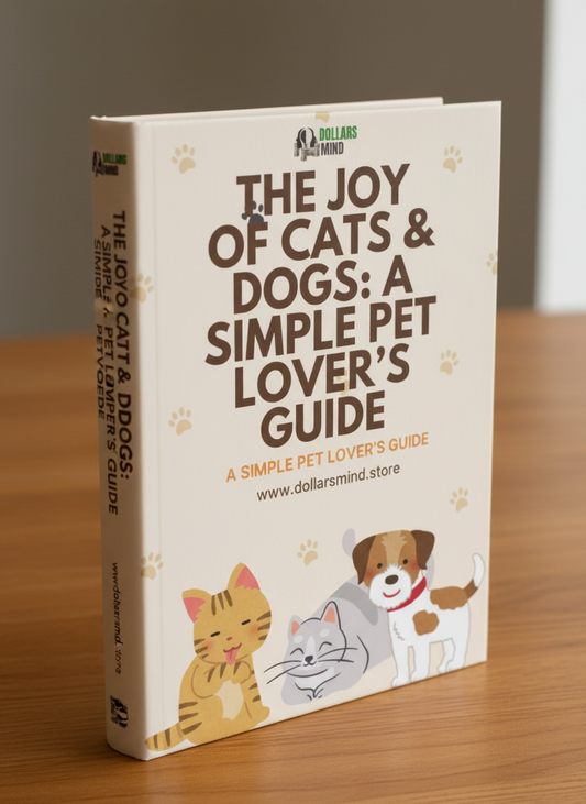 The Joy of Cats & Dogs: A Simple Pet Lover’s Guide
